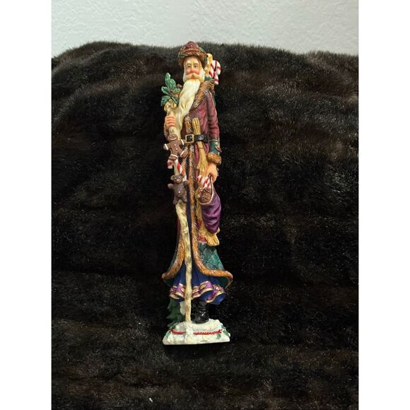 Lenox Figurine Santa's Candy Land  Pencil Santa Limited Edition RARE - Picture 1 of 5